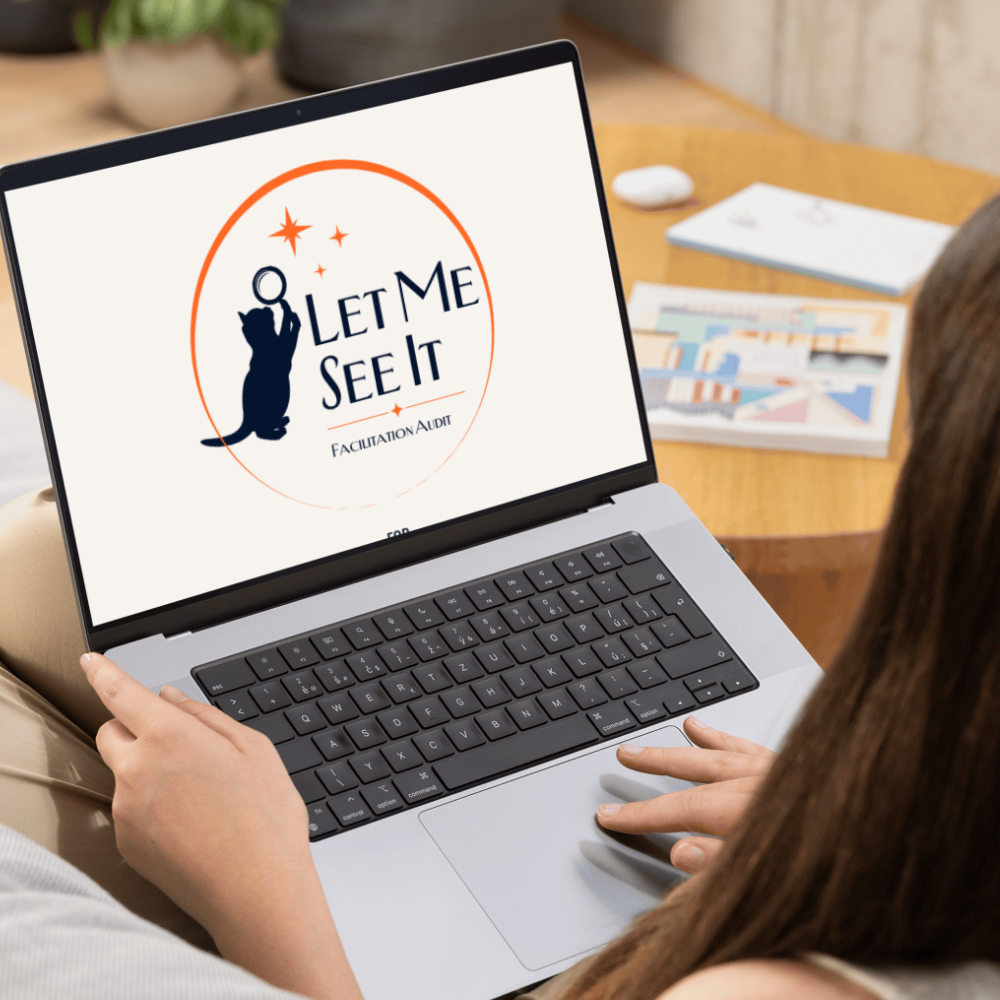 Female In Front Of A Computer