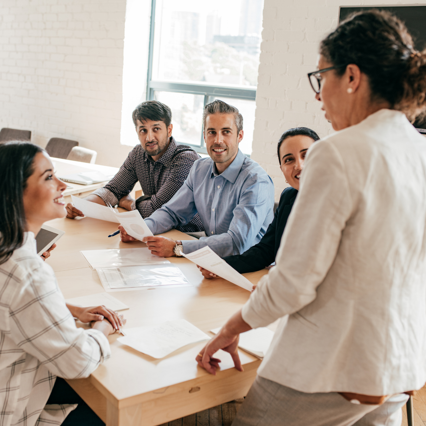 Female Leading Group Meeting