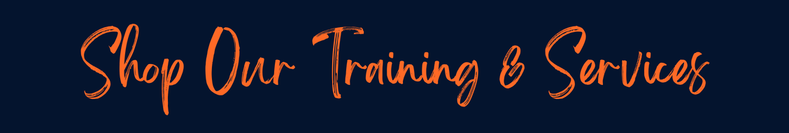 Shop Our Training & Services Banner